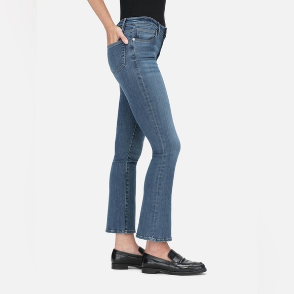 NEW Frame Denim Le Crop Mini Boot High Rise Jeans size 25 - Picture 8 of 13